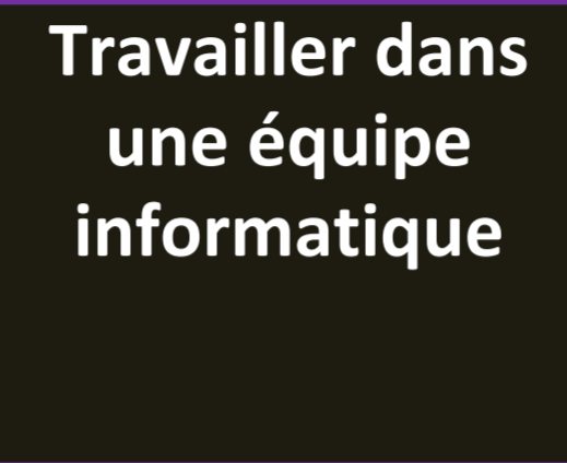 Travailler dans une équipe